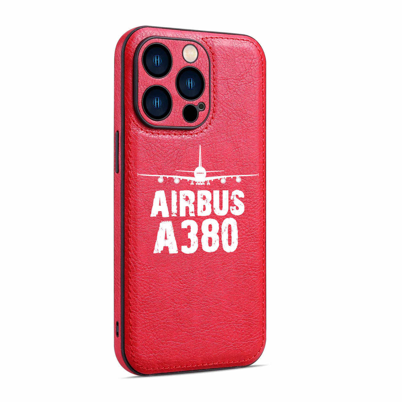 Airbus A380 & Plane Designed Leather iPhone Cases