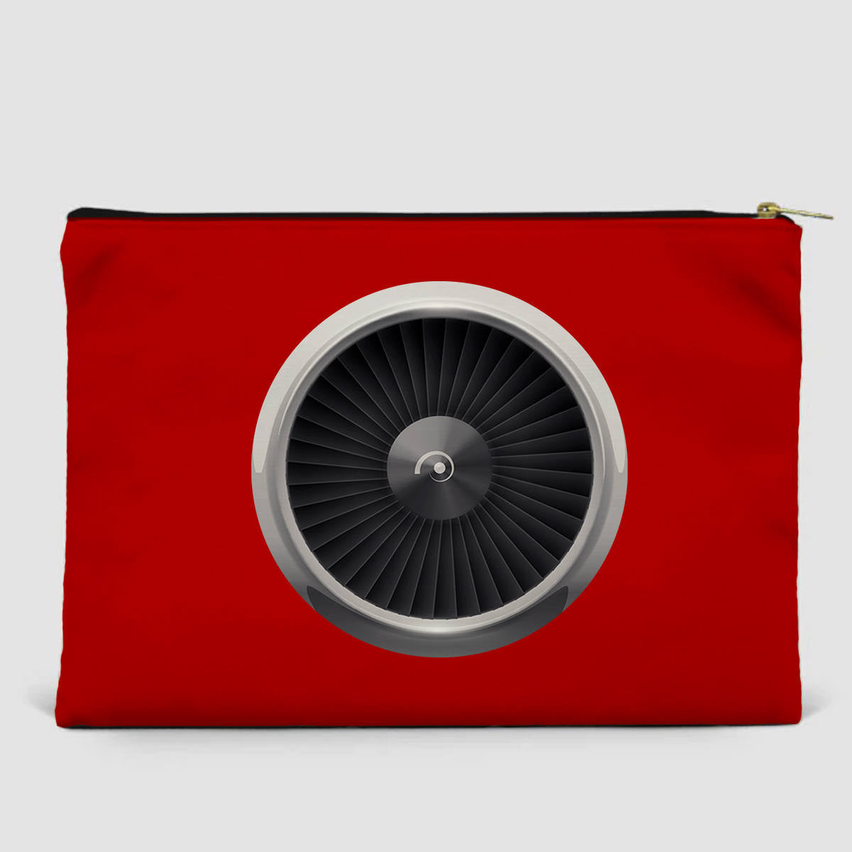 Very Nice Graphical Engine Designed Zipper Pouch