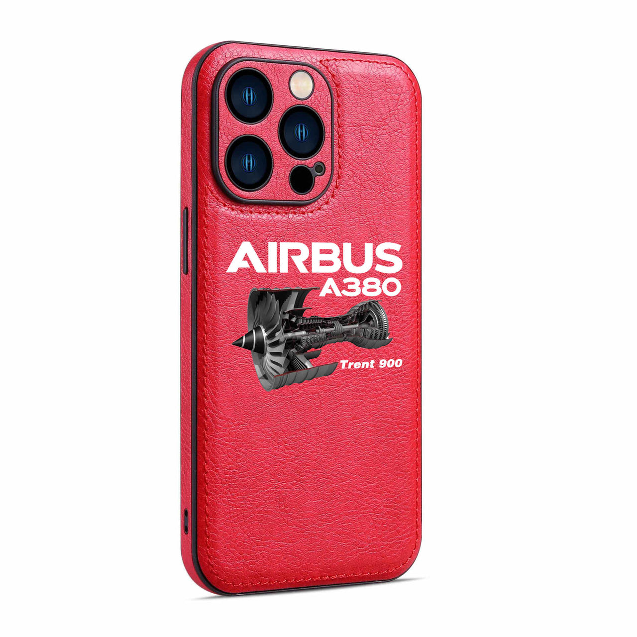 Airbus A380 & Trent 900 Engine Designed Leather iPhone Cases