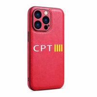 Thumbnail for CPT & 4 Lines Designed Leather iPhone Cases