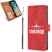 Thumbnail for Concorde & Plane Leather Samsung A Cases