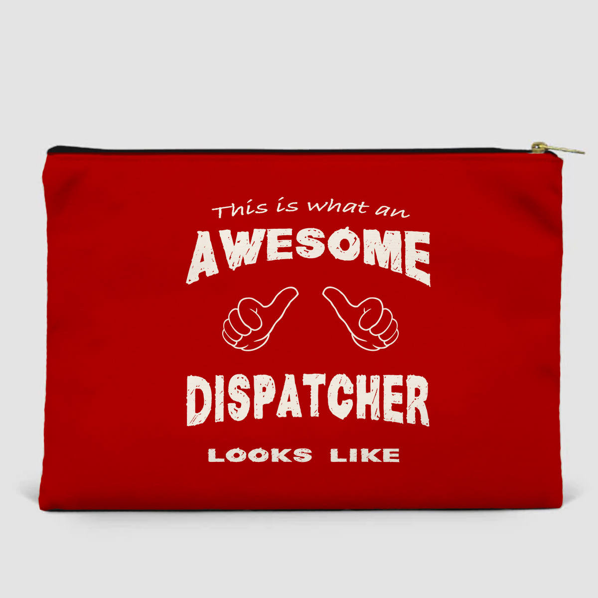 Dispatcher Designed Zipper Pouch