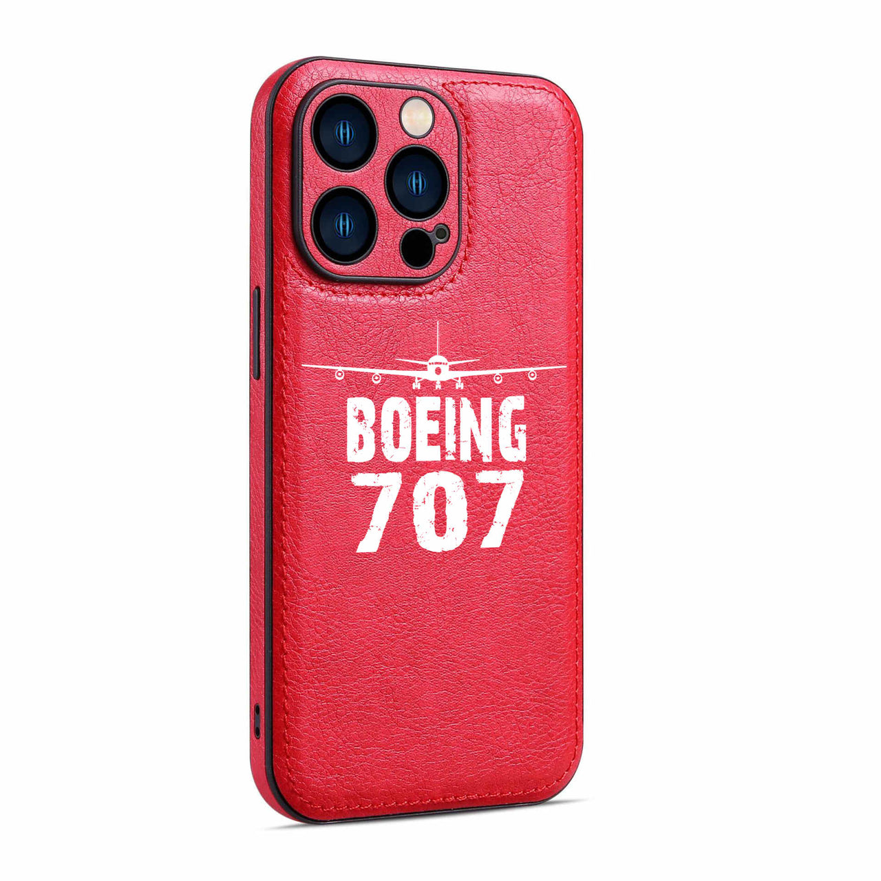 Boeing 707 & Plane Designed Leather iPhone Cases