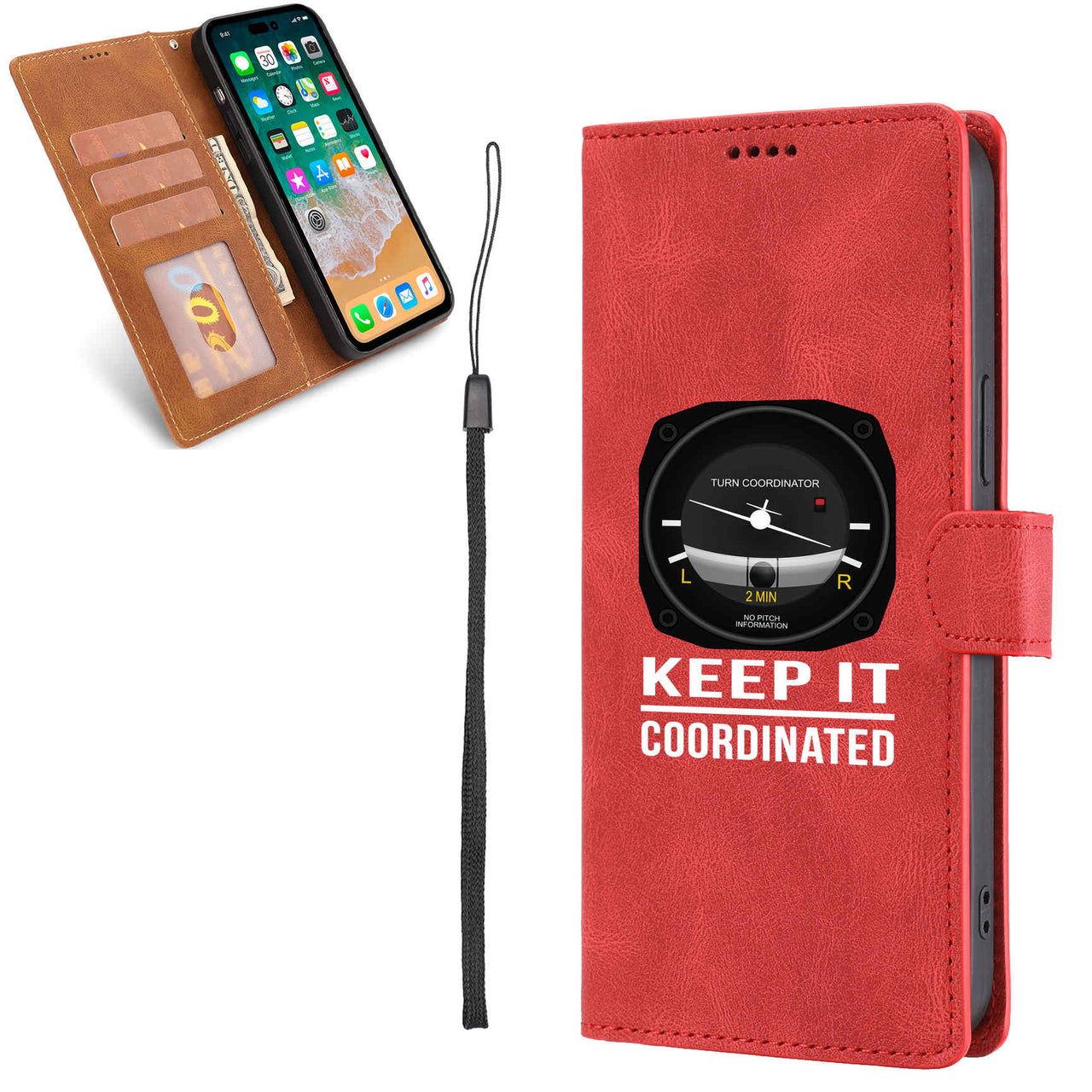 Keep It Coordinated Designed Leather Samsung S & Note Cases