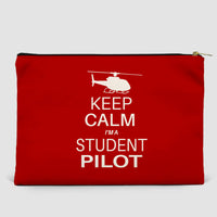 Thumbnail for Student Pilot (Helicopter) Designed Zipper Pouch