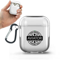 Thumbnail for 100 Original Aviator Designed Transparent Earphone AirPods Cases