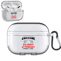 Thumbnail for Flight Attendant Designed Transparent Earphone AirPods 