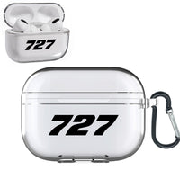 Thumbnail for 727 Flat Text Designed Transparent Earphone AirPods 