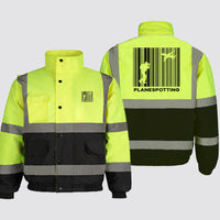 Thumbnail for Planespotting Designed Reflective Winter Jackets
