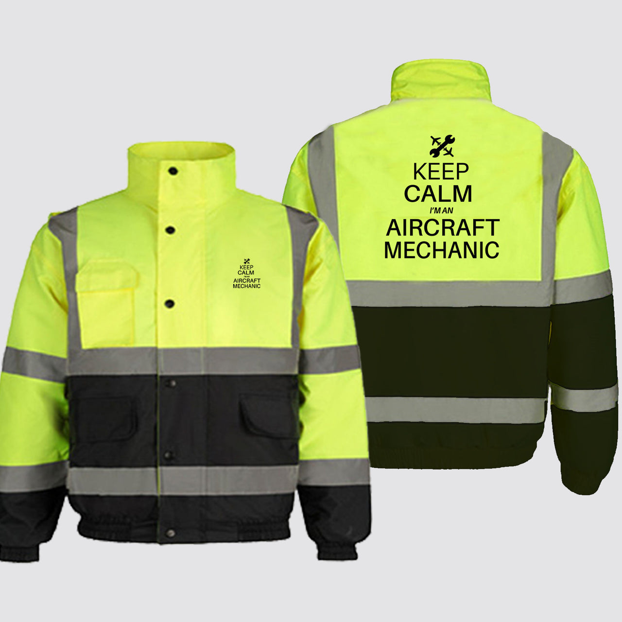 Aircraft Mechanic Designed Reflective Winter Jackets