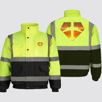 Thumbnail for Supermen of The Skies (Sunset) Designed Reflective Winter Jackets
