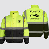 Thumbnail for Helicopter [Noun] Designed Reflective Winter Jackets