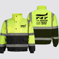 Thumbnail for Boeing 747 - Queen of the Skies (2) Designed Reflective Winter Jackets