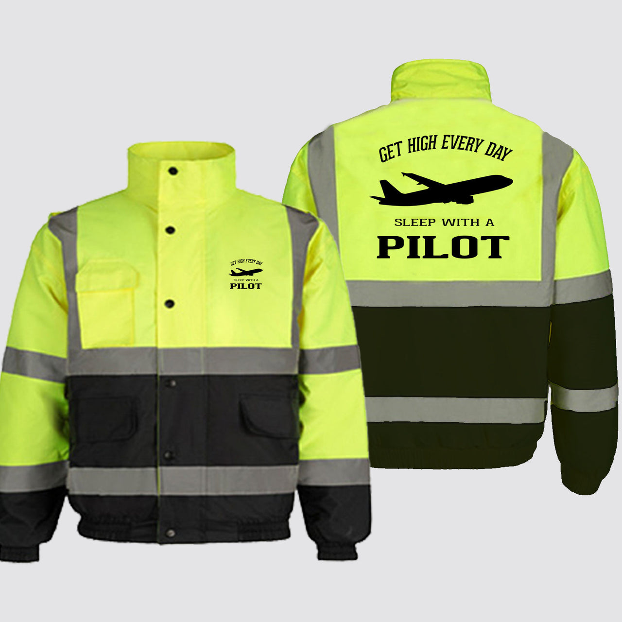 Get High Every Day Sleep With A Pilot Designed Reflective Winter Jackets