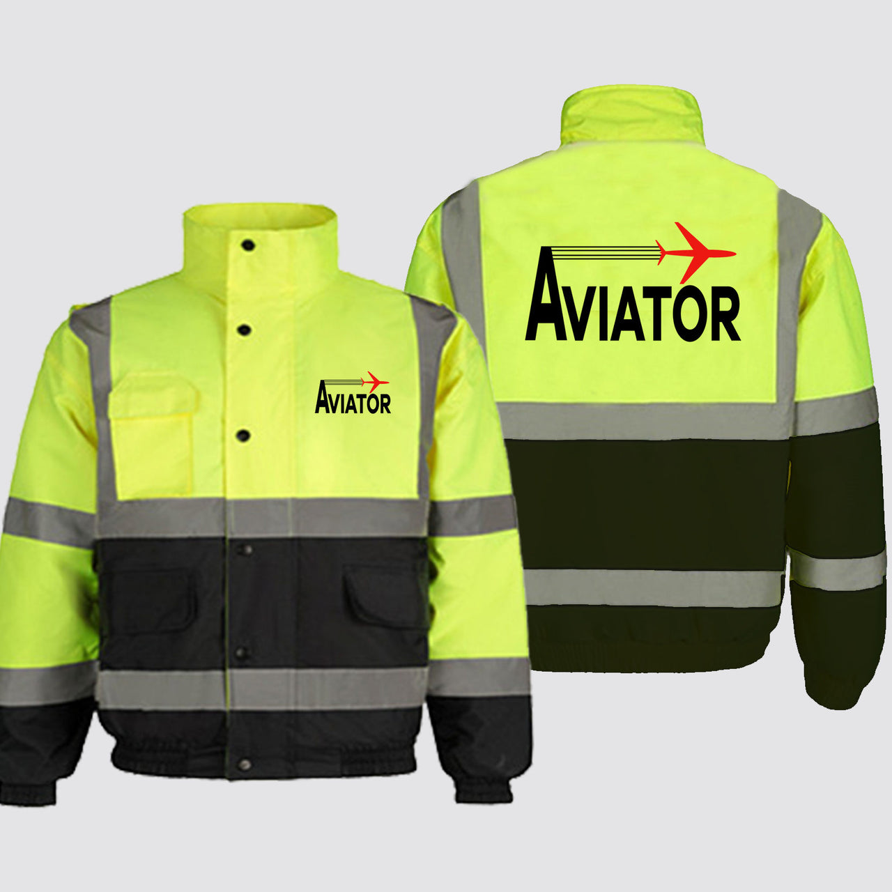 Aviator Designed Reflective Winter Jackets