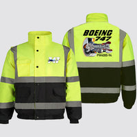 Thumbnail for Boeing 747 & PW4000-94 Engine Designed Reflective Winter Jackets