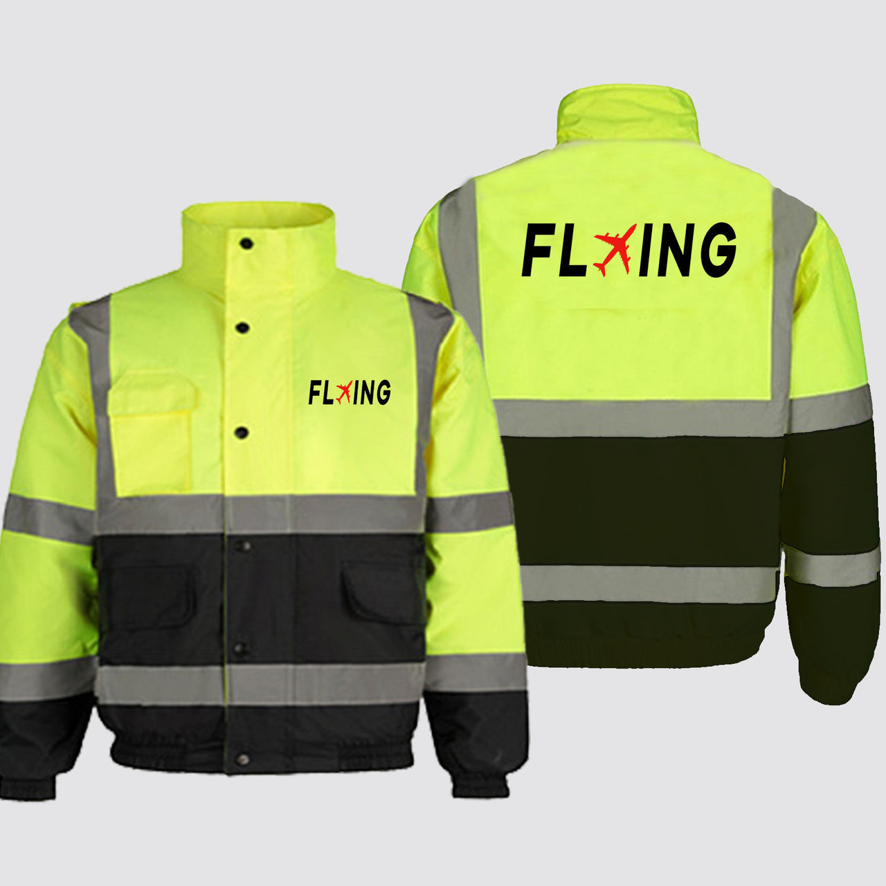 Flying Designed Reflective Winter Jackets
