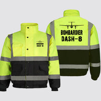 Thumbnail for Bombardier Dash-8 & Plane Designed Reflective Winter Jackets