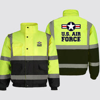Thumbnail for US Air Force Designed Reflective Winter Jackets