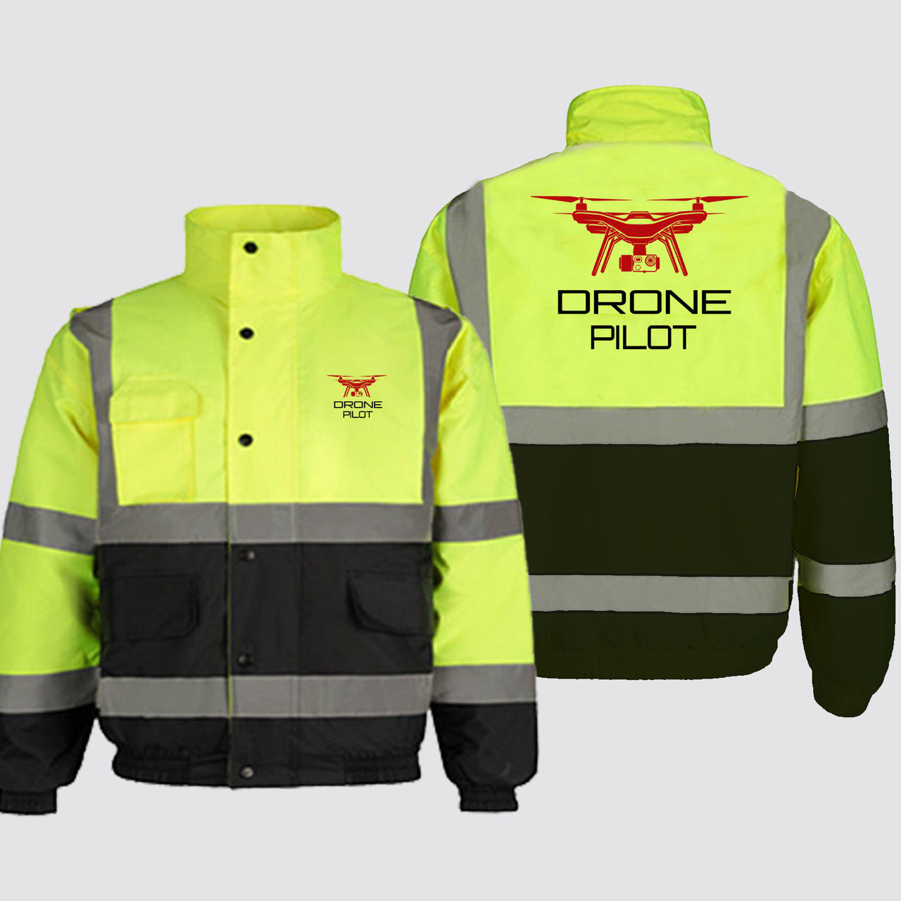 Drone Pilot Designed Reflective Winter Jackets