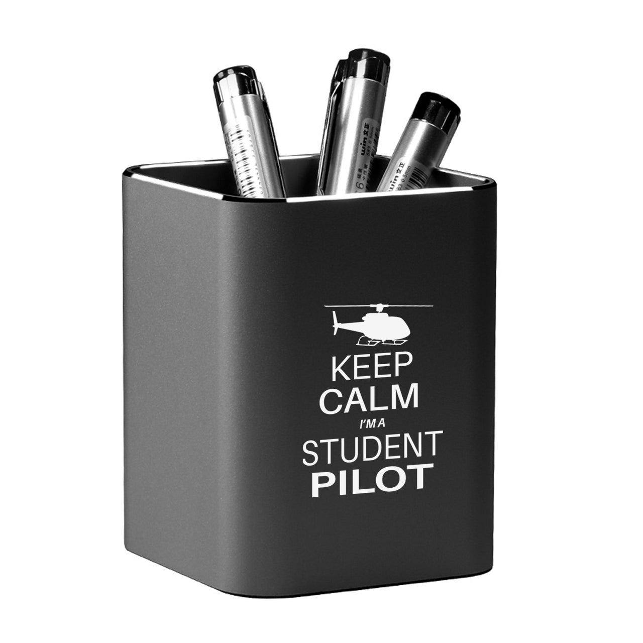 Student Pilot (Helicopter) Designed Aluminium Alloy Pen Holders