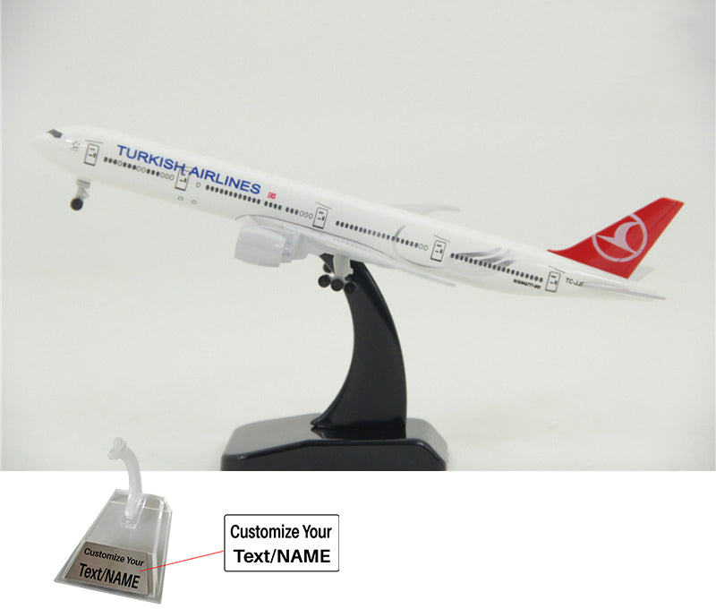 Turkish Airlines Boeing 777 Airplane Model (16CM)