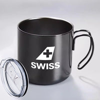 Thumbnail for Swiss International Airlines Designed Stainless Steel Portable Mugs