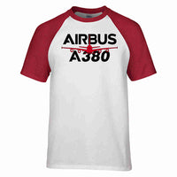 Thumbnail for Amazing Airbus A380 Designed Raglan T-Shirts