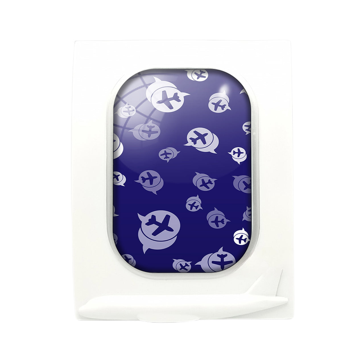 Airplane Notification Theme Designed Airplane Window Photo Frame