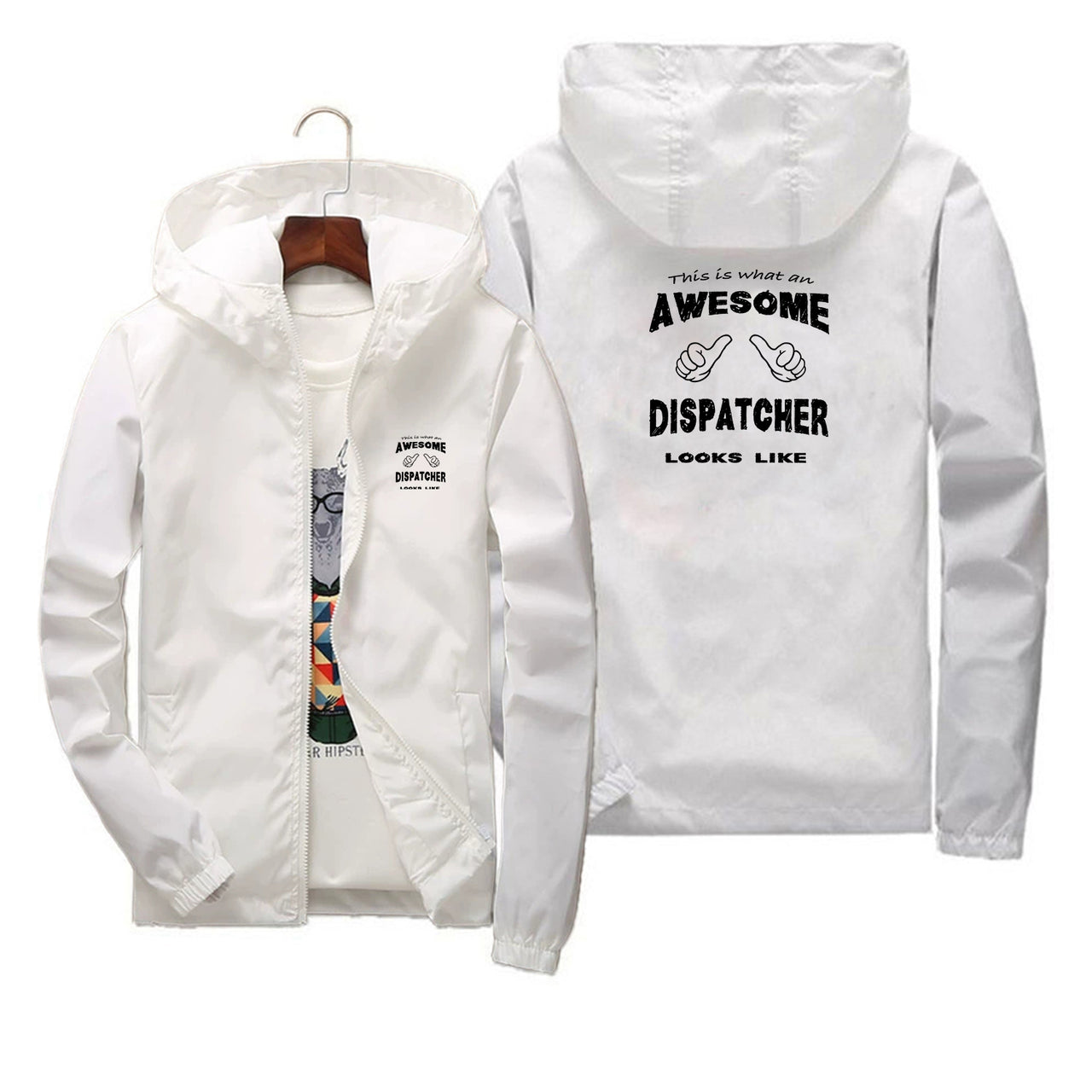 Dispatcher Designed Thin Windbreaker Jackets