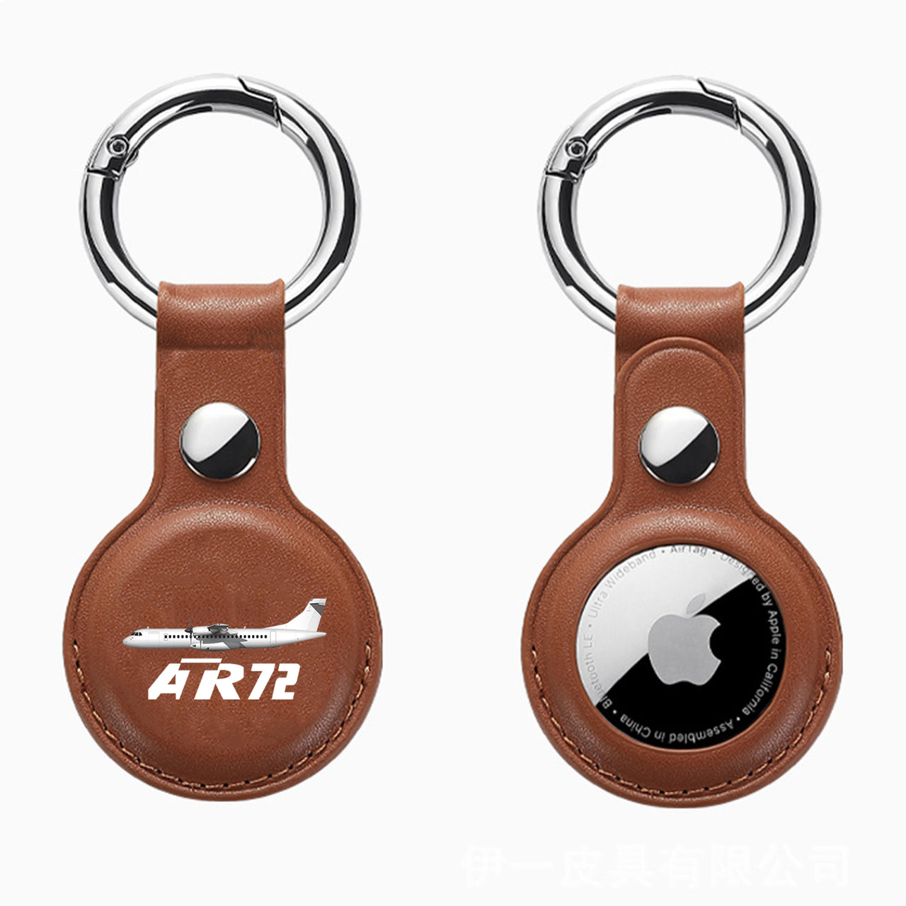 The ATR72 Design Airtags Leather Cases