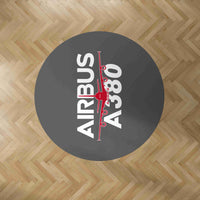 Thumbnail for Amazing Airbus A380 Designed Carpet & Floor Mats (Round)