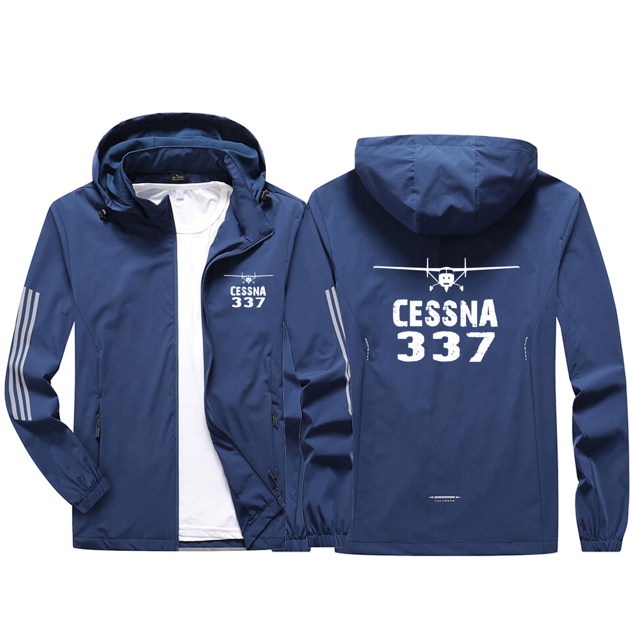 Cessna 337 & Plane Sport & Running Jackets