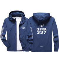 Thumbnail for Cessna 337 & Plane Sport & Running Jackets
