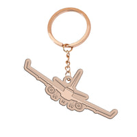 Thumbnail for Embraer E-190 Silhouette Plane Designed Hollow Key Chains