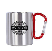 Thumbnail for %100 Original Aviator Designed Stainless Steel Outdoors Mugs
