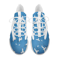 Thumbnail for Seamless Seagulls Designed Fashion Running Shoes