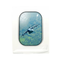Thumbnail for Cruising Airbus A400M Designed Airplane Window Photo Frame