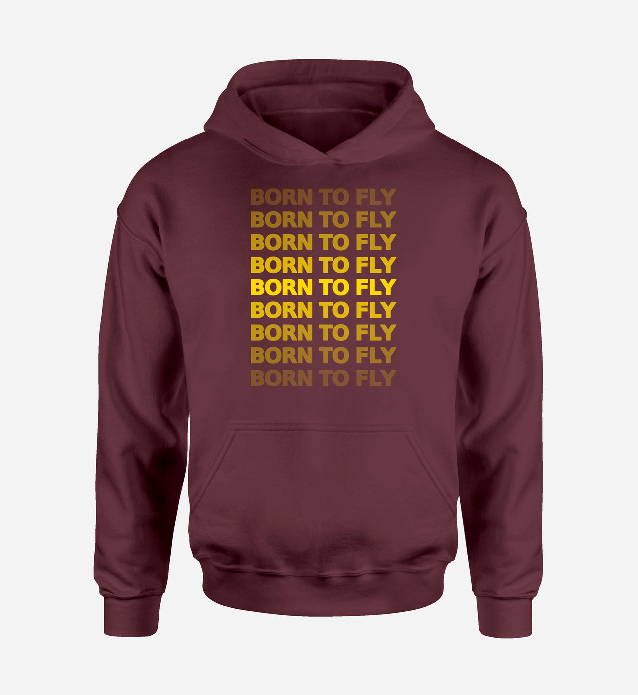 Born To Fly Opacity Designed Hoodies