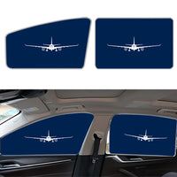 Thumbnail for Airbus A330 Silhouette Designed Car Sun Shade (Side window)