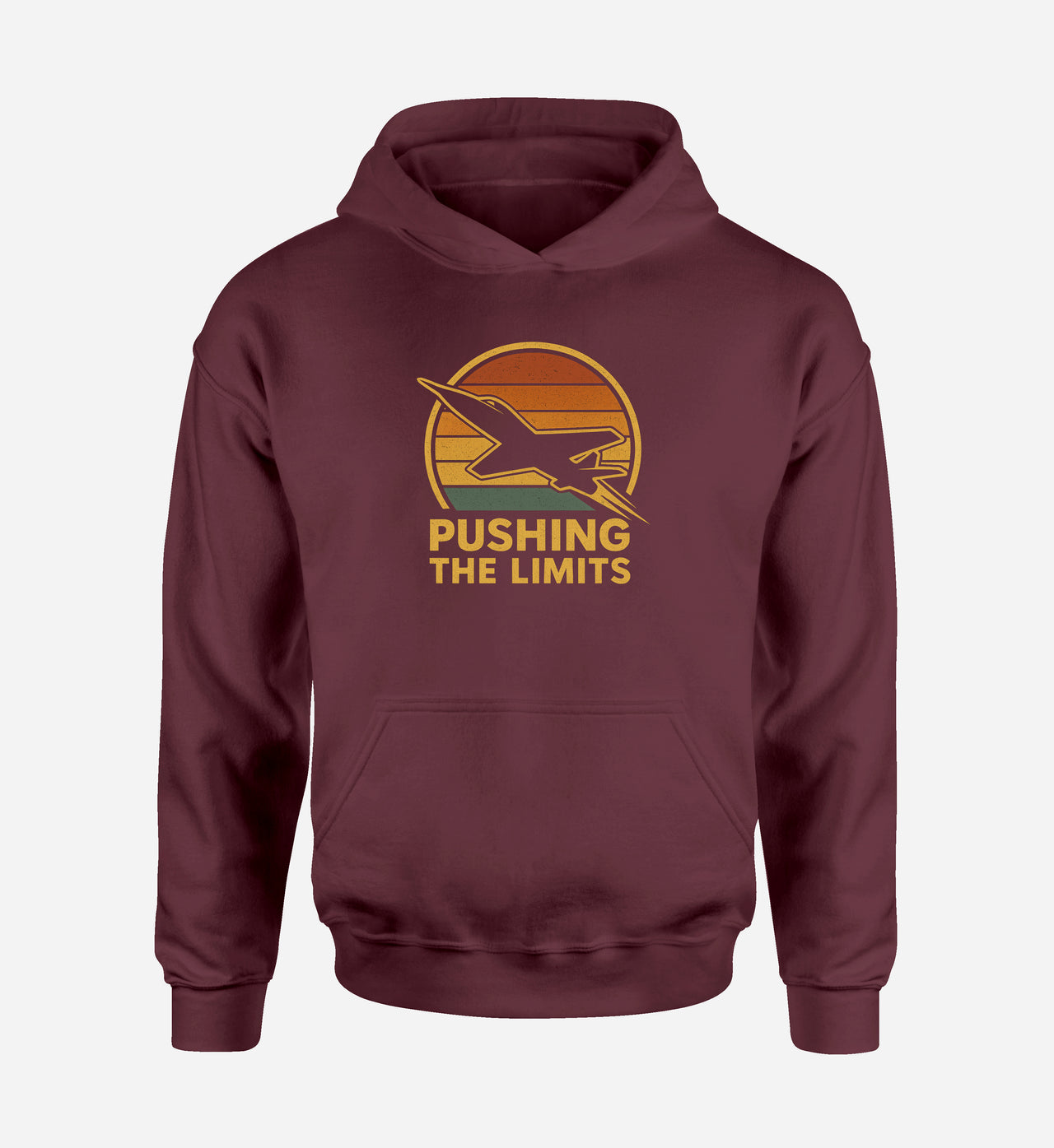 Pushing The Limits Retro Designed Hoodies