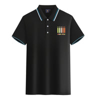 Thumbnail for Colourful Cabin Crew Designed Stylish Polo T-Shirts