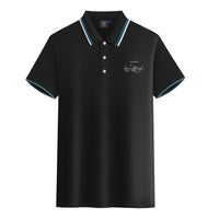 Thumbnail for How Planes Fly Designed Stylish Polo T-Shirts