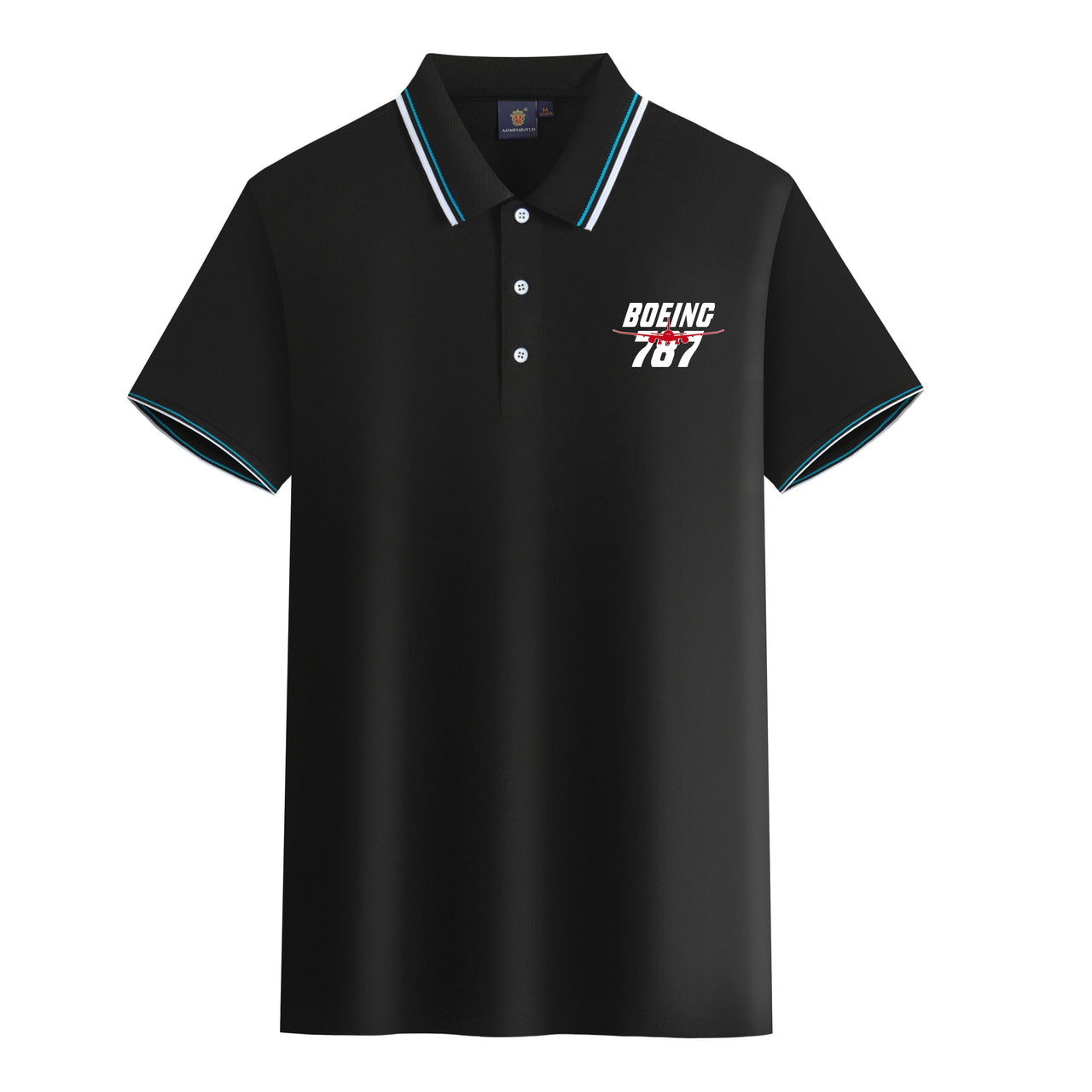 Amazing Boeing 787 Designed Stylish Polo T-Shirts