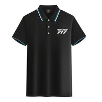 Thumbnail for Boeing 717 & Text Designed Stylish Polo T-Shirts