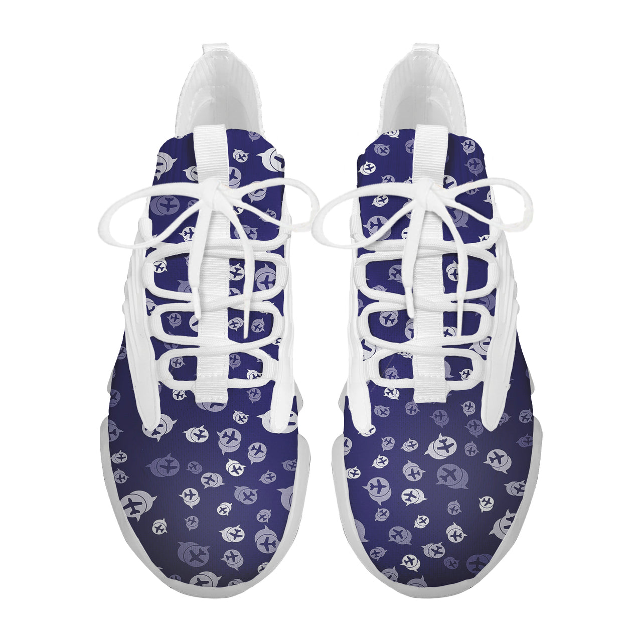 Airplane Notification Theme Designed Fashion Running Shoes