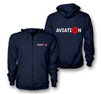Thumbnail for Aviation Designed Zipped Hoodies