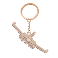 Thumbnail for Airbus A320 Silhouette Designed Hollow Key Chains