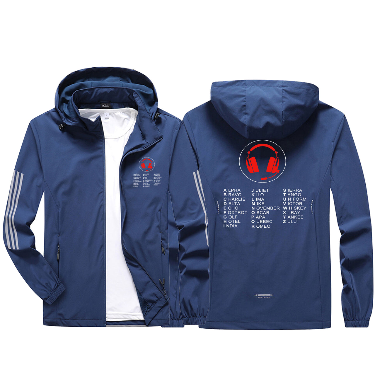 Aviation Alphabet 3 Sport & Running Jackets