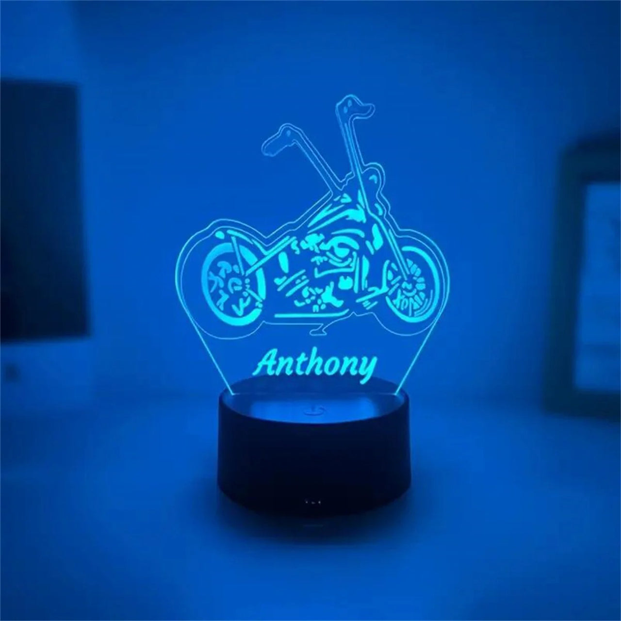 Motorcycle 3D Designed Night Lamp